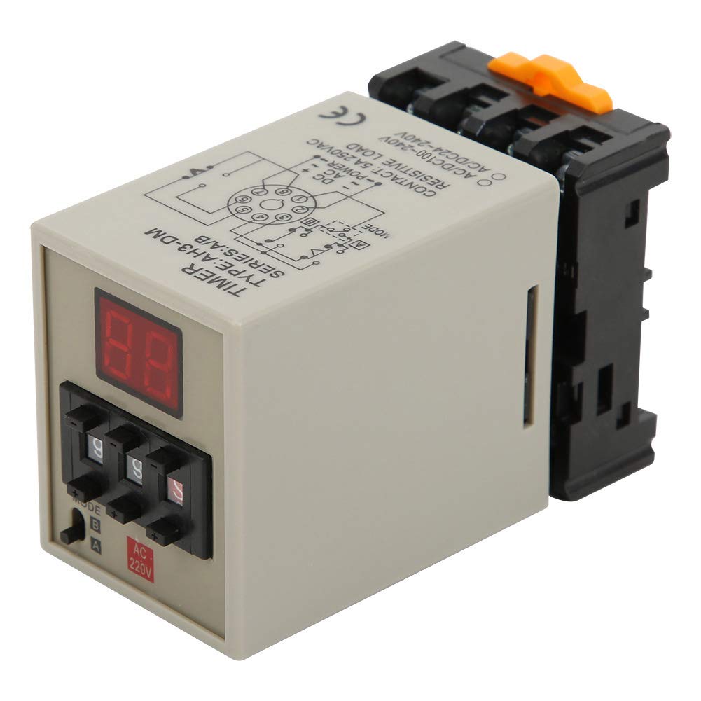 Kuuleyn AH3-DM relè temporizzato AC220V con base