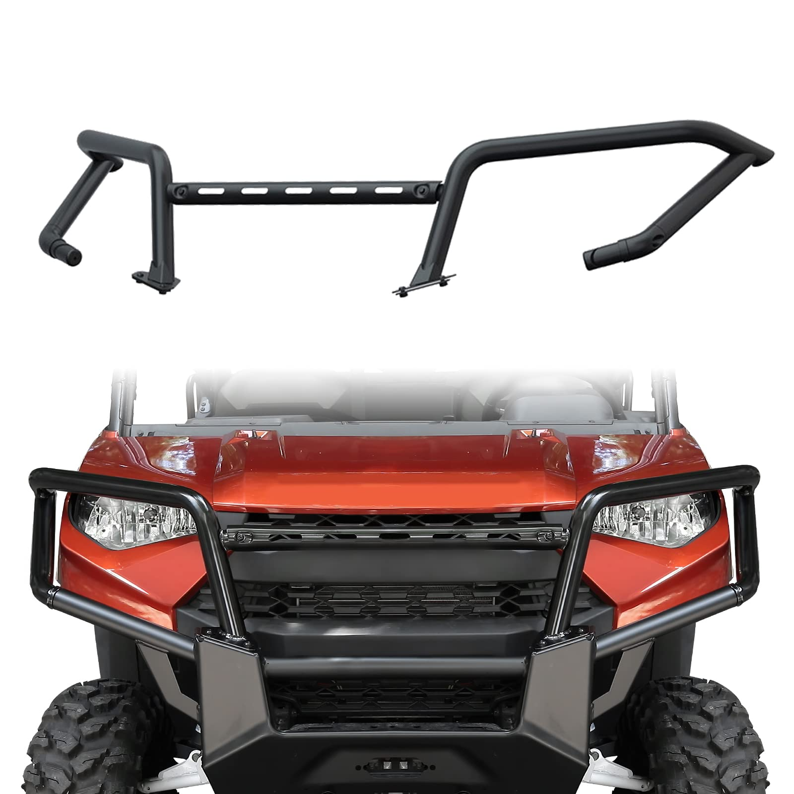 Kemimoto Ranger B0101-01401BK paraurti anteriore superiore acciaio