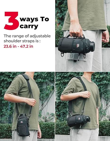 KEMIMOTO Borsa Portaborraccia 40 oz Tracolla 600D
