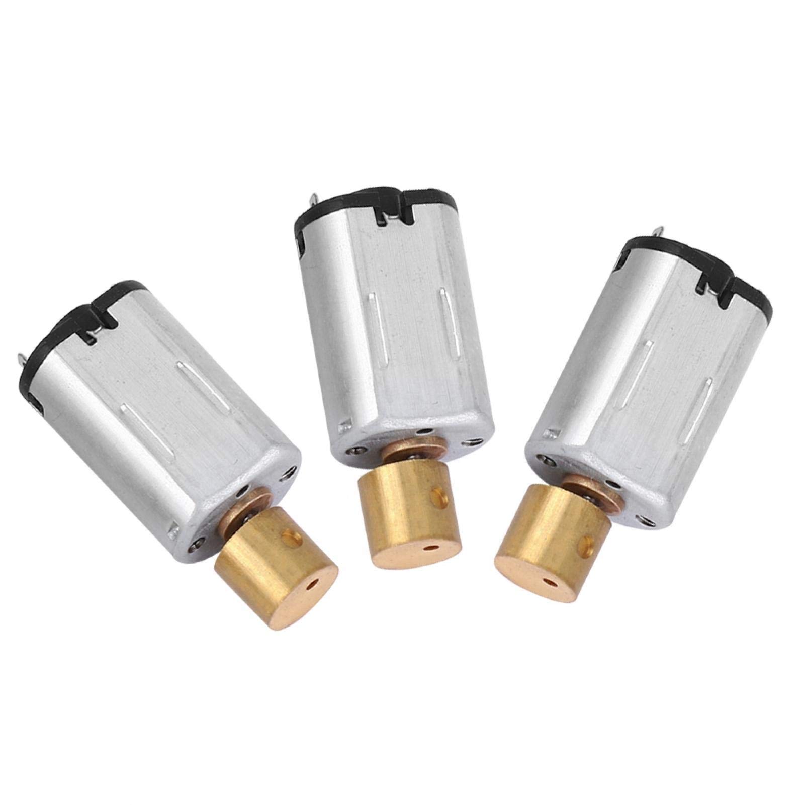 Kuuleyn Motore vibrazione eccentrico ottone 1,5-6V 3 pezzi