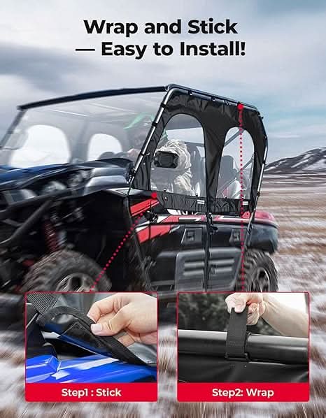 Kemimoto Teryx 4 porte superiori morbide antivento