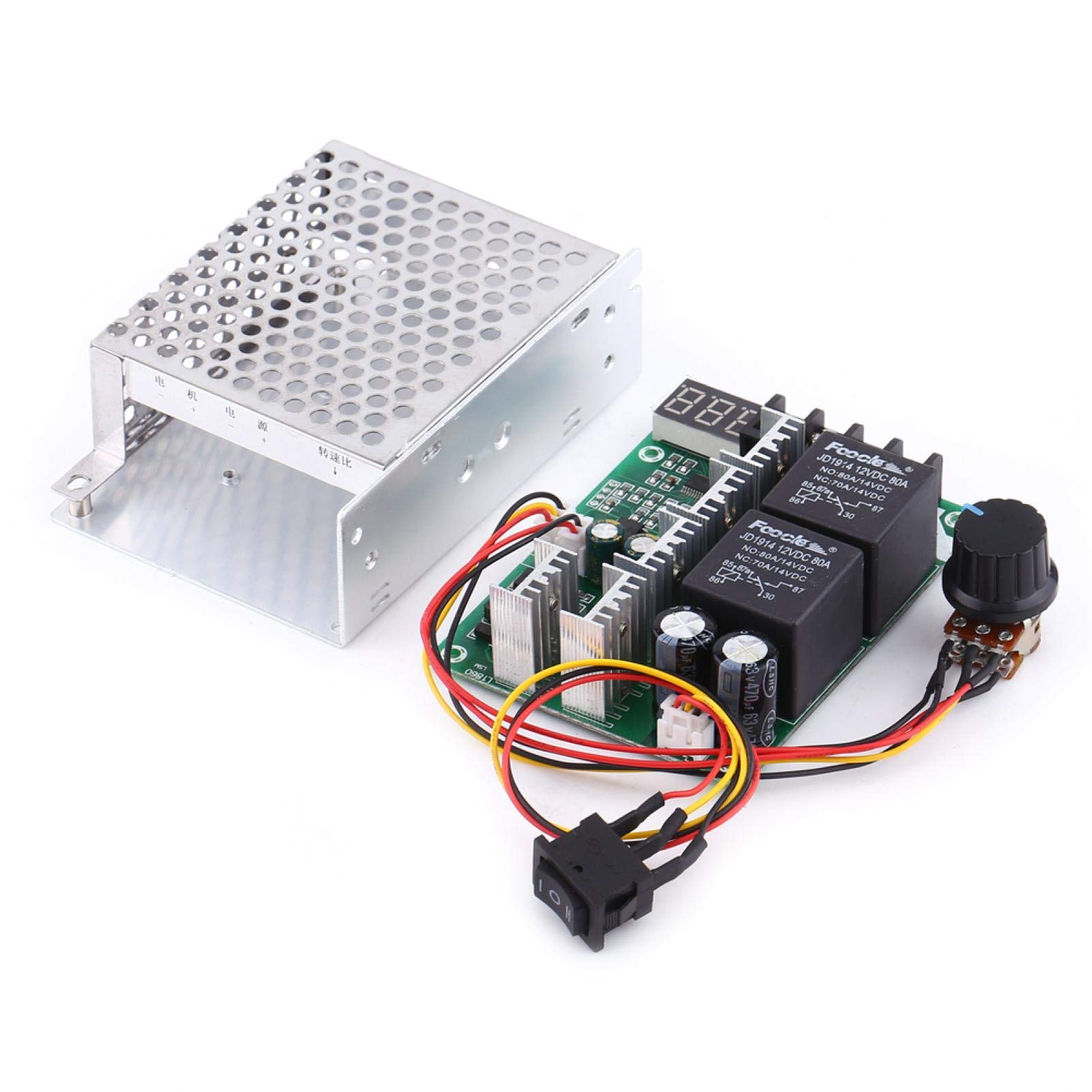 Kuuleyn regolatore motore CC 10-55V 40A display