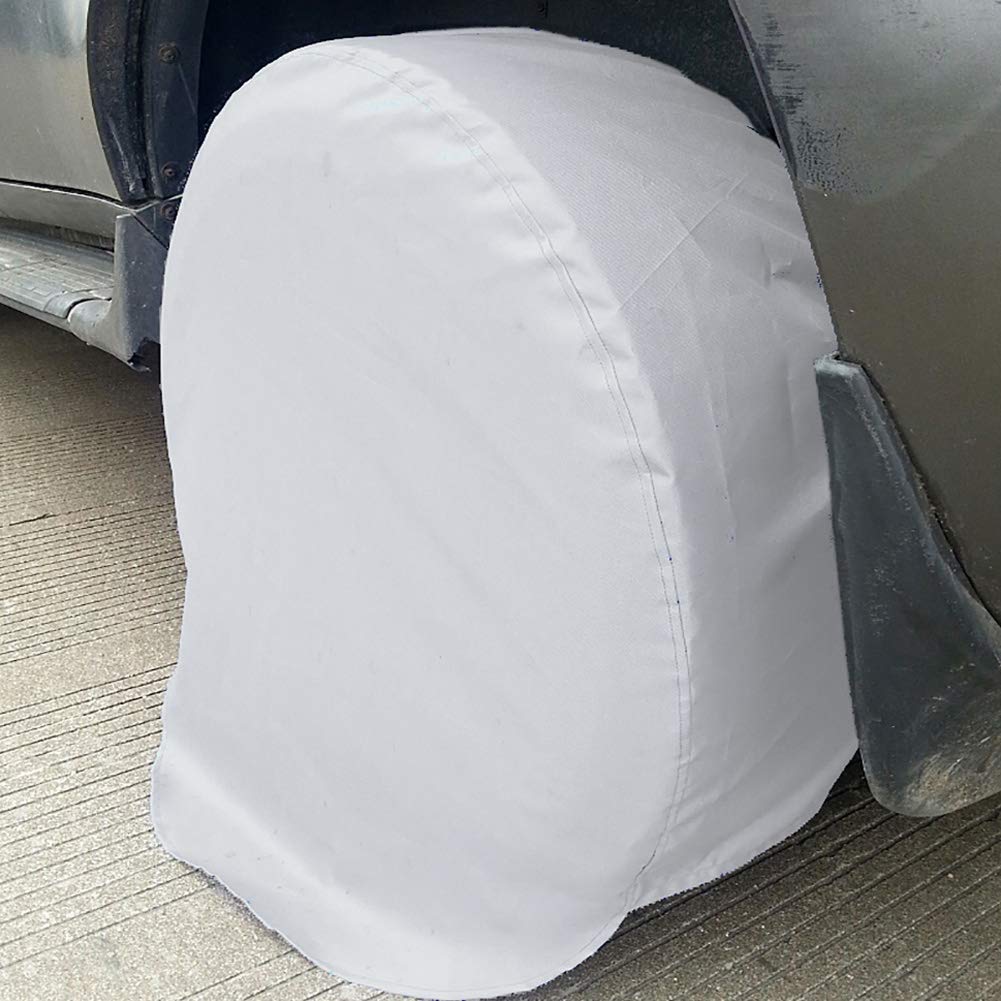 Kuuleyn Copriruota Auto 27-29 Pollici 4 Pezzi Argento