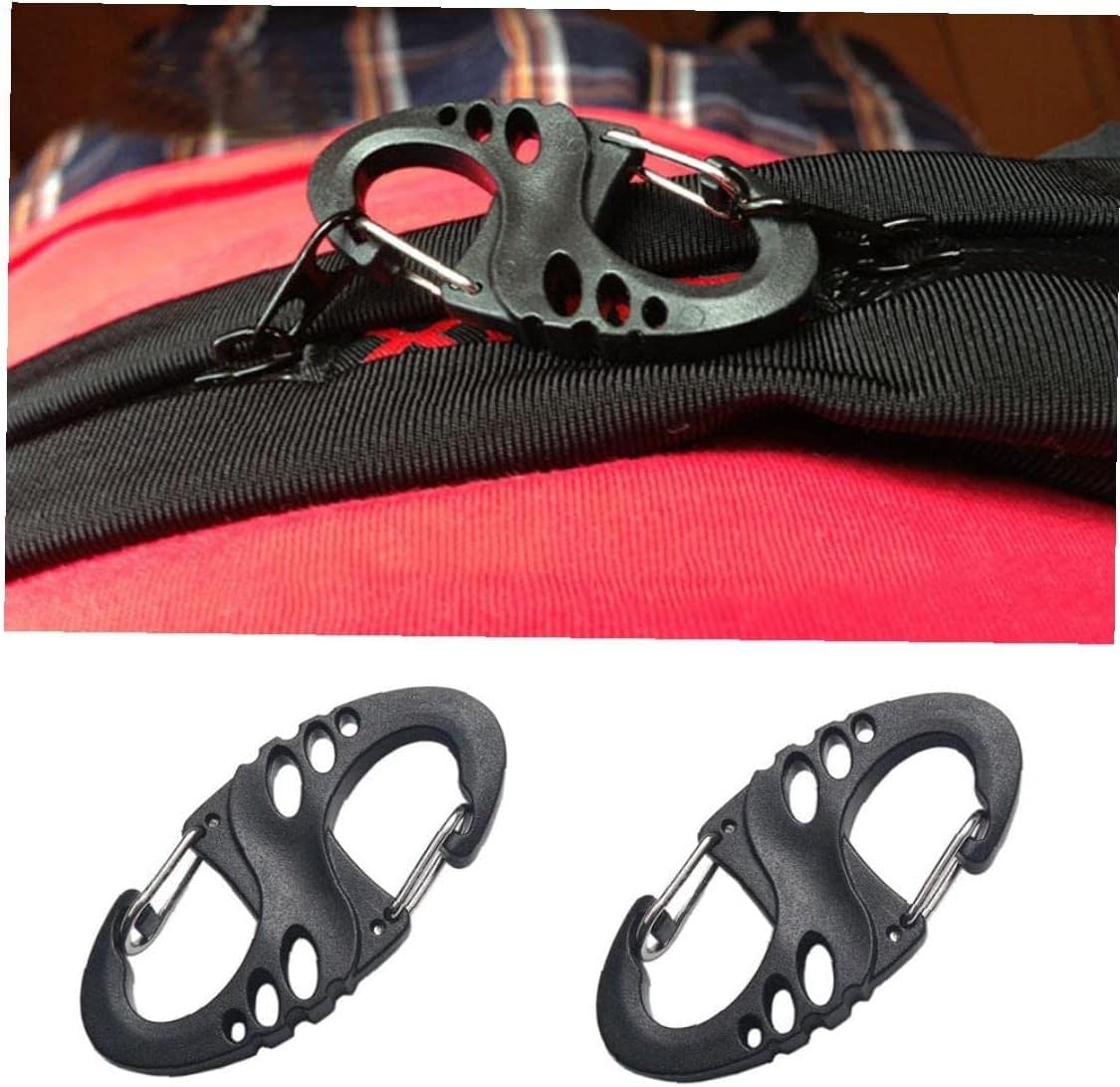 Kuuleyn Moschettone Tipo S Portachiavi Nero 49 mm