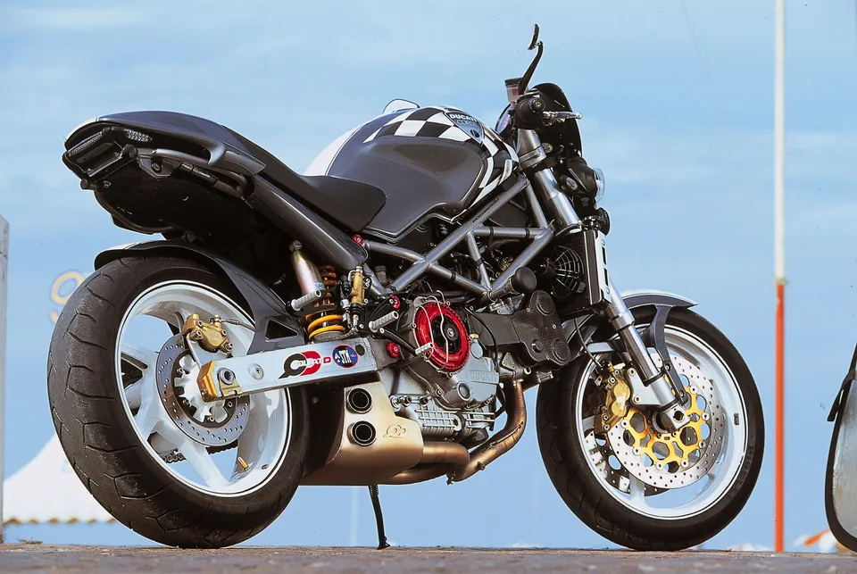 QD Exhaust Ex-Box Ducati Monster S4 scarico inox