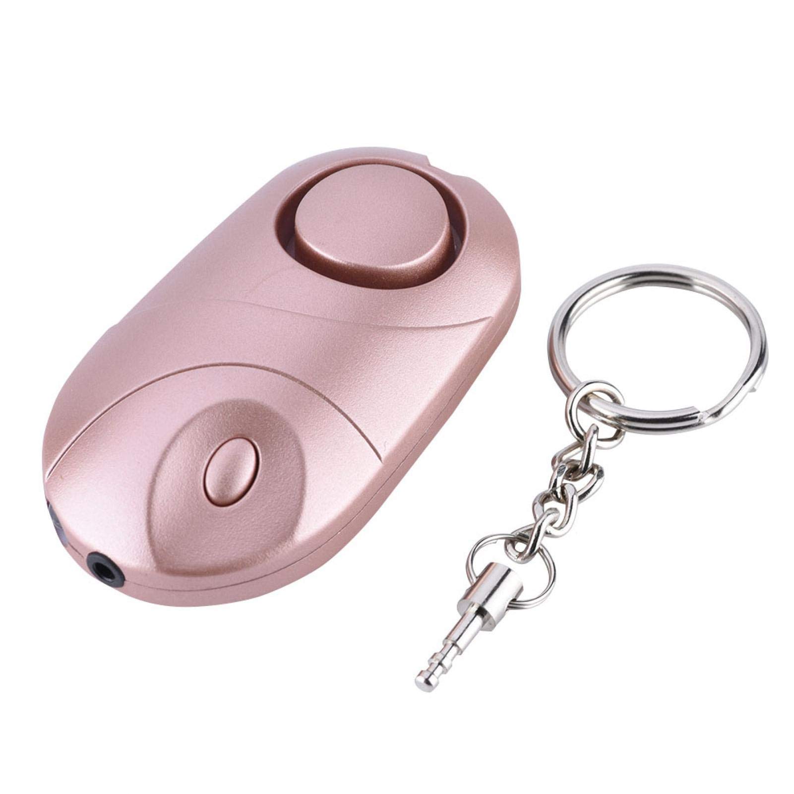 Kuuleyn allarme portachiavi 130dB LED allarme personale oro rosa