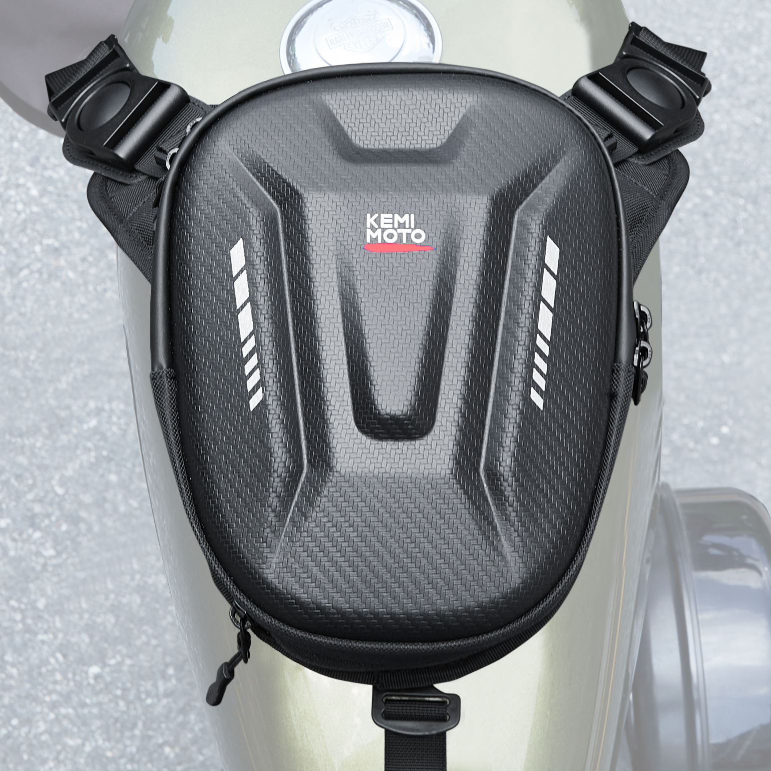 KEMIMOTO Borsa Serbatoio Moto Magnetica 12L EVA