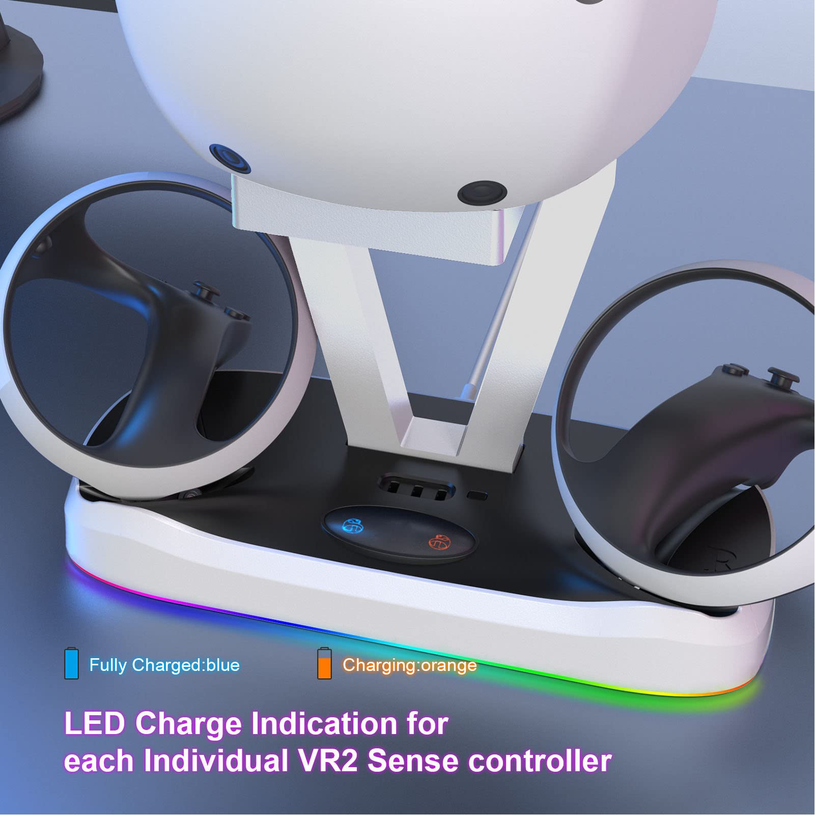 AOWINHIT Base ricarica magnetica VR2 RGB controller