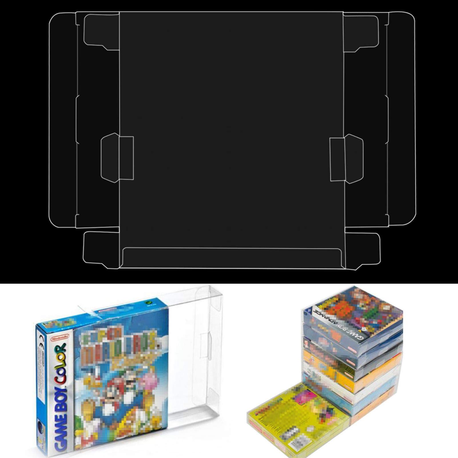 Kuuleyn Custodie Protettive Trasparenti GBA 10 Pezzi