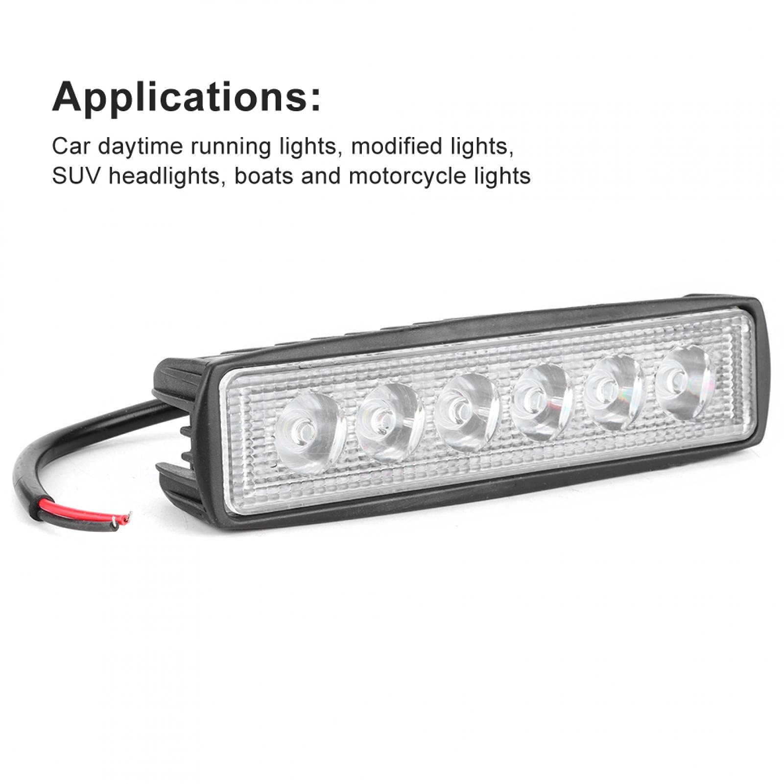 Kuuleyn 6LED 18W faro lavoro LED per SUV e moto