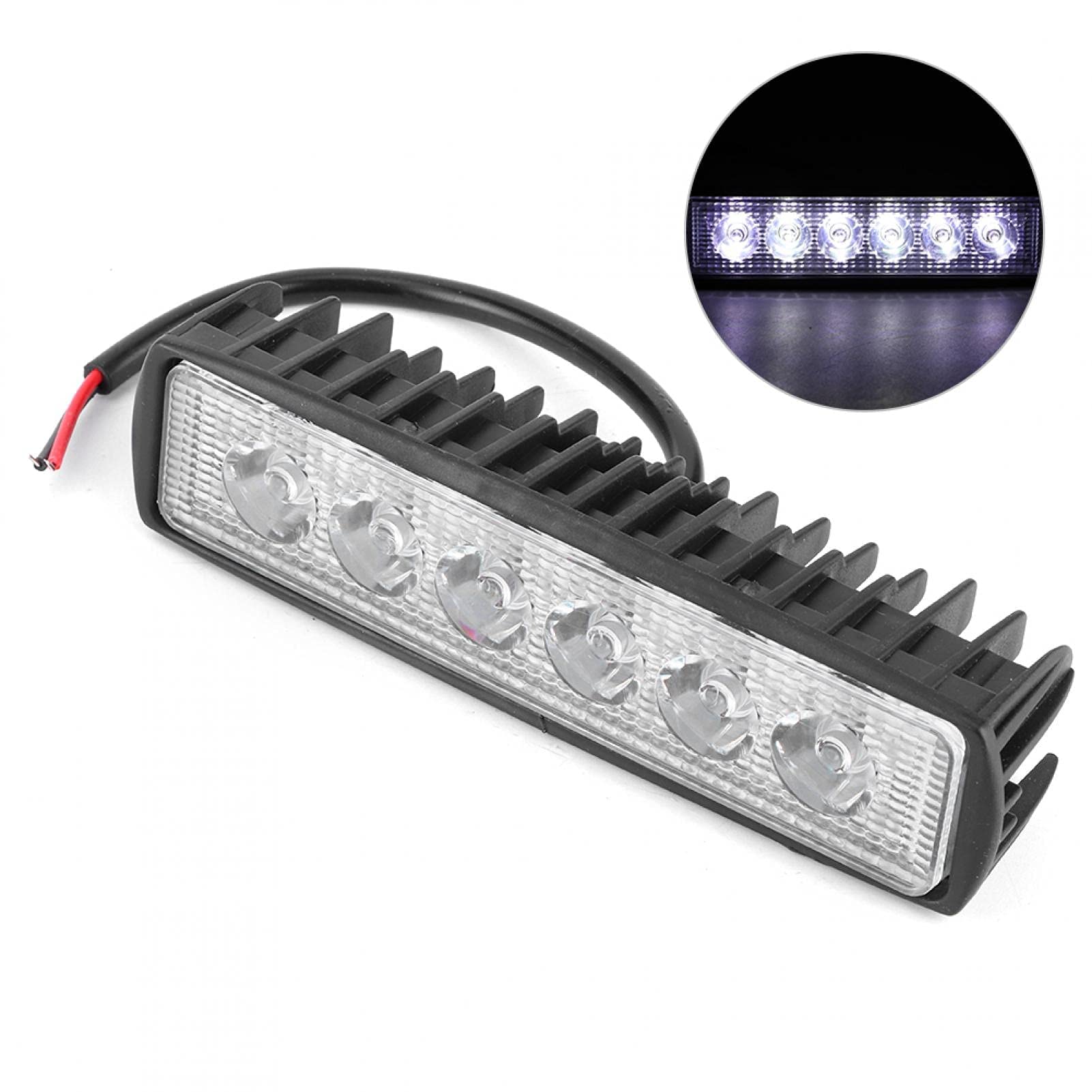 Kuuleyn 6LED 18W faro lavoro LED per SUV e moto