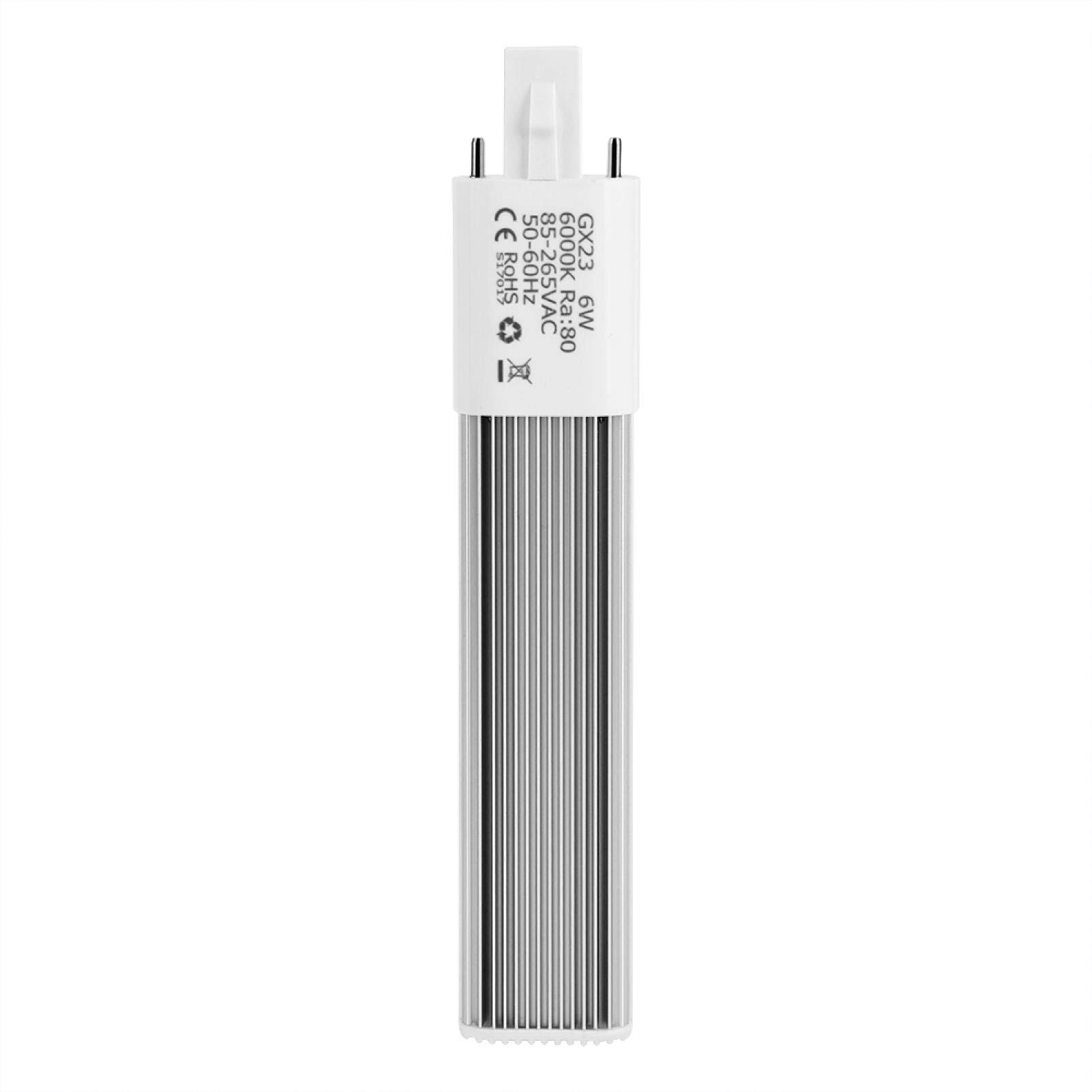 Kuuleyn Lampadina LED Tubo 6W GX23 luce fredda 6000K