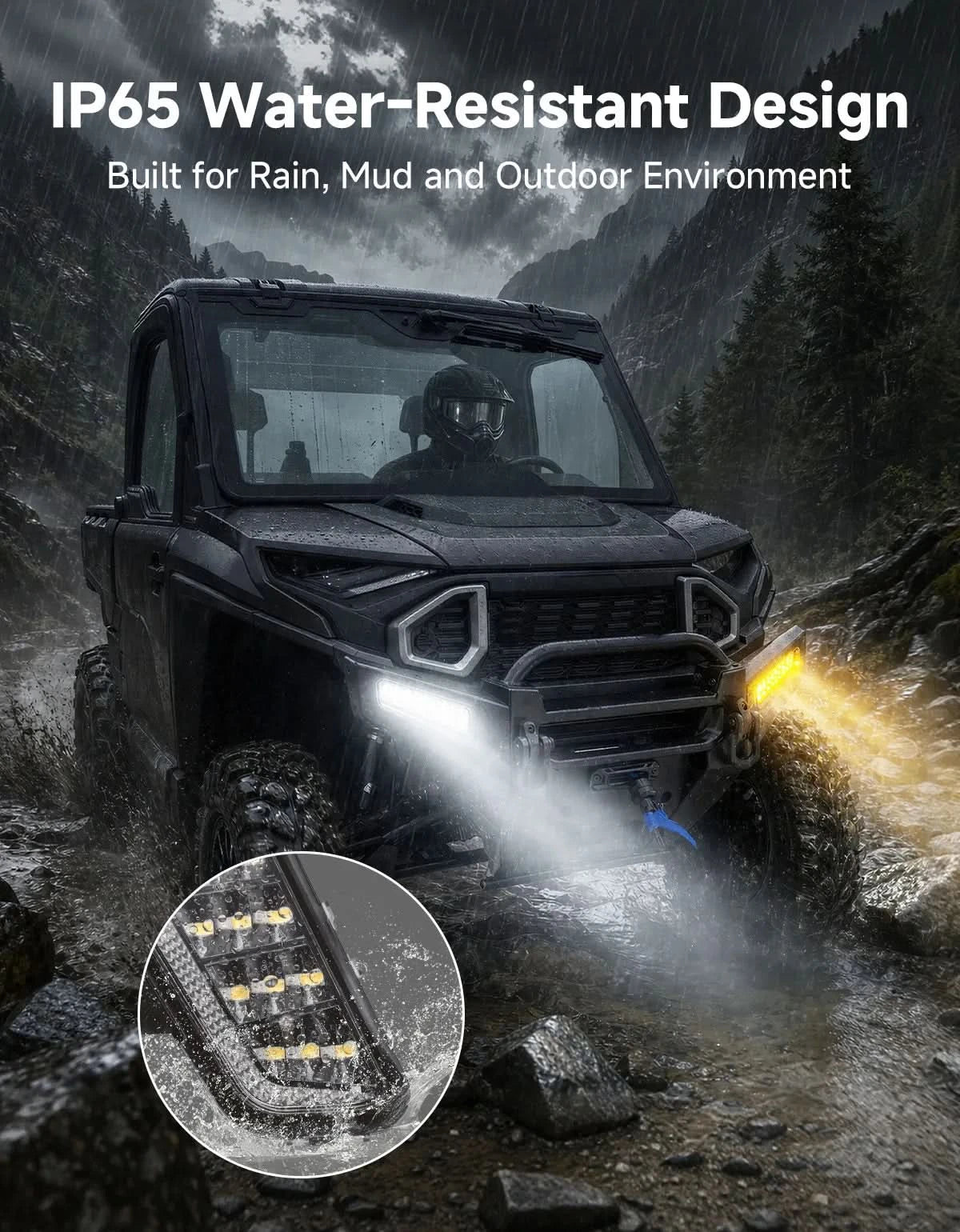 KEMIMOTO Ranger XD 1500 frecce paraurti LED 2 pezzi