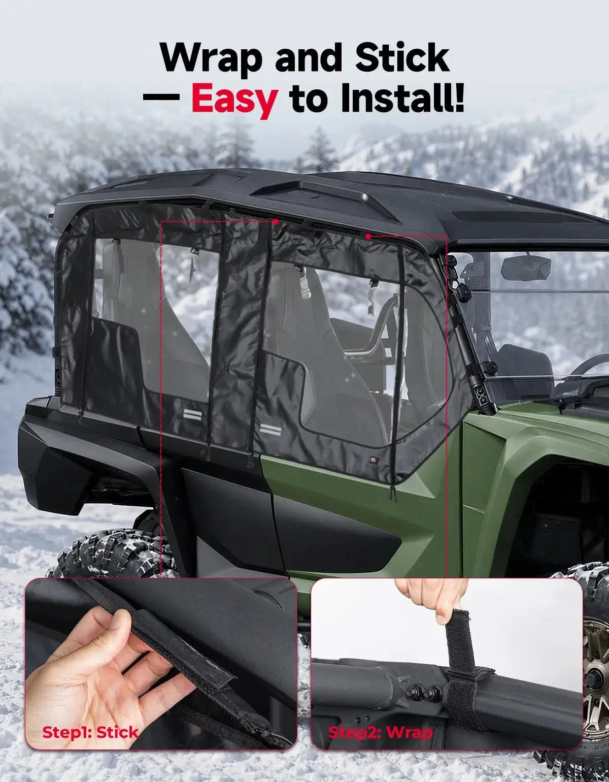 KEMIMOTO Wolverine X4 porte superiori morbide con zip