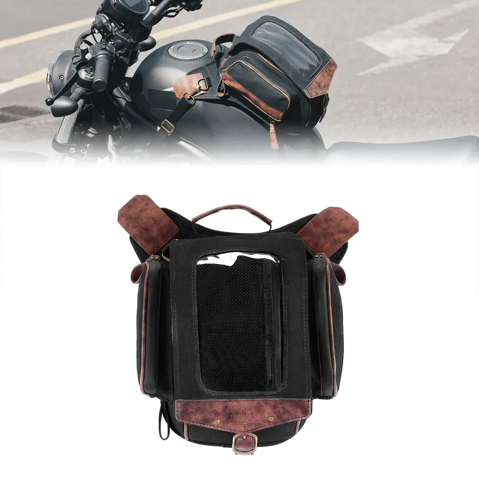 Kemimoto 8,5L borsa serbatoio moto espandibile touch