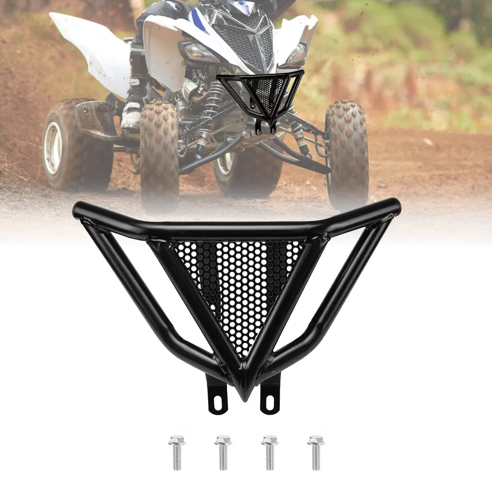 KEMIMOTO Raptor 700 paraurti anteriore acciaio nero