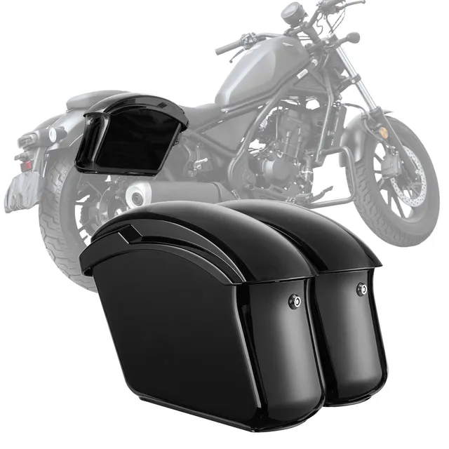 KEMIMOTO borse laterali rigide 22L con serratura cruiser