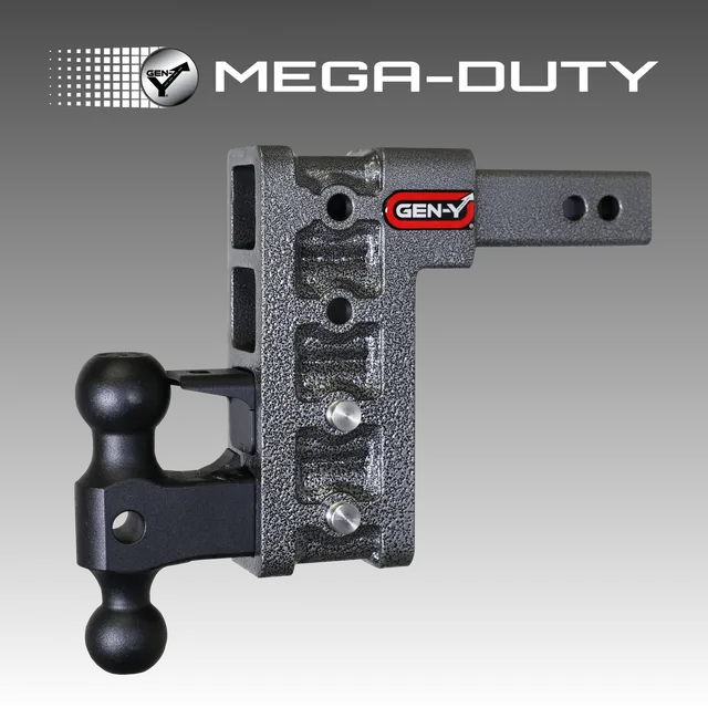 GEN-Y Hitch MEGA-DUTY 21K gancio traino regolabile 2,5" acciaio