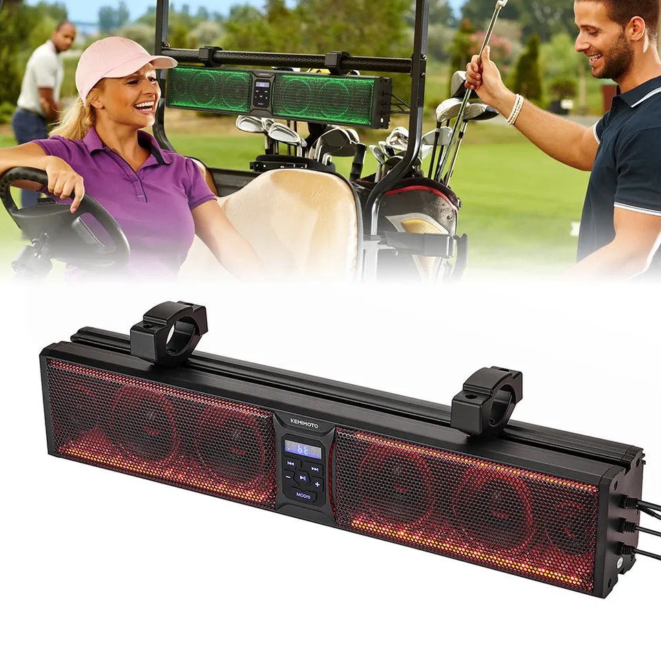 Kemimoto soundbar bluetooth RGB 26 pollici 500W