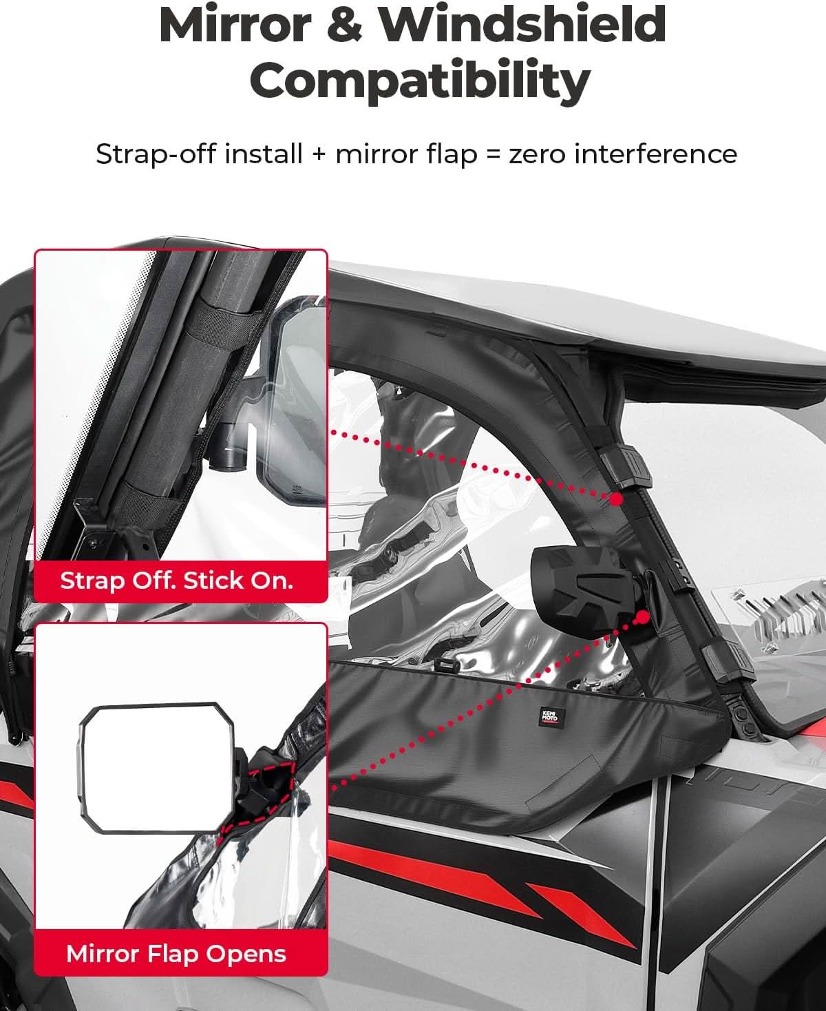 KEMIMOTO General 1000 porte superiori morbide PVC