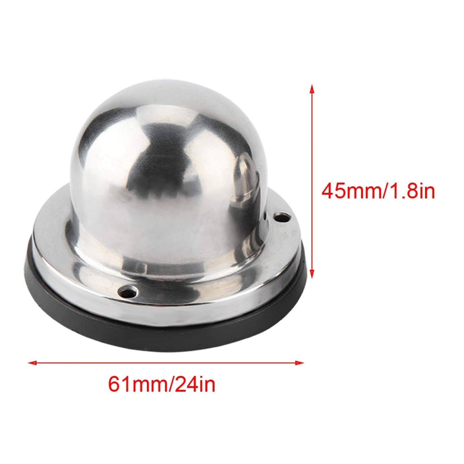 Kuuleyn luci navigazione LED barca rosso verde inox paio