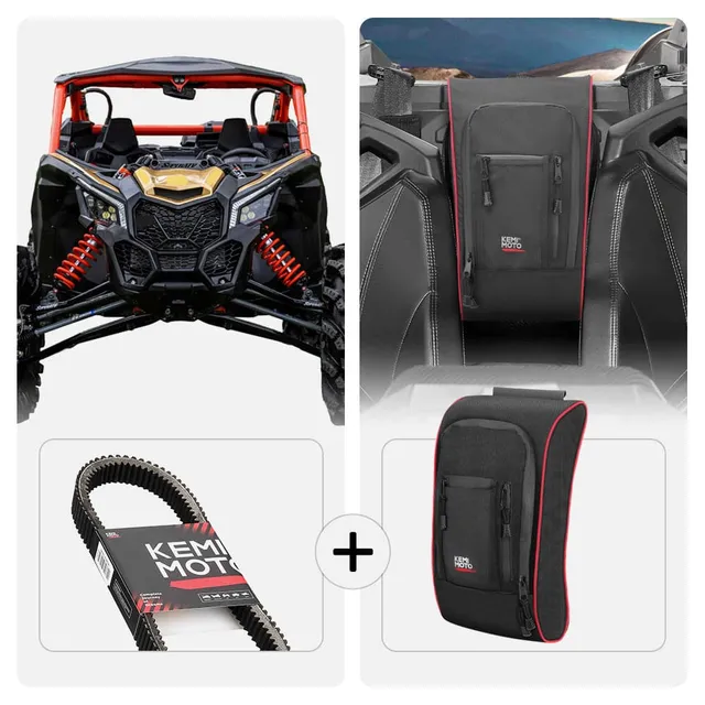 Kemimoto Maverick X3 kit cinghia e borsa centrale