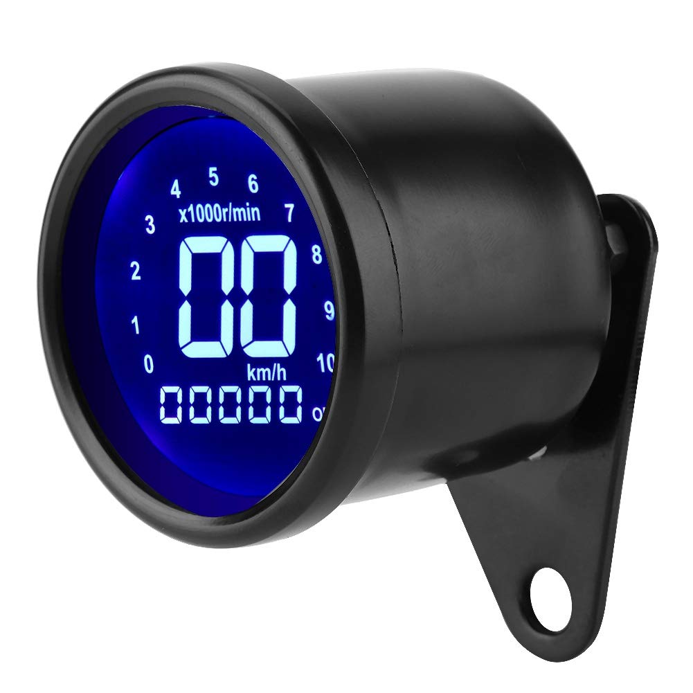 Kuuleyn Contagiri Moto LCD 12V Tachimetro Universale