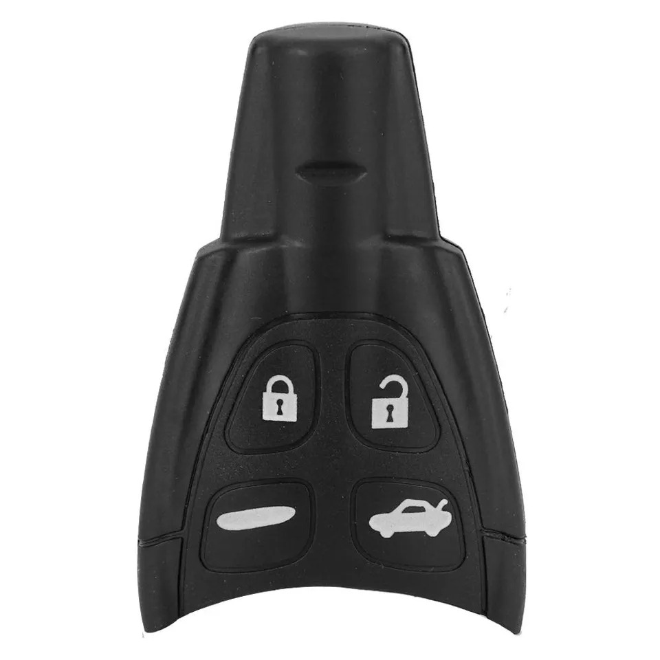 Kuuleyn guscio chiave auto 4 pulsanti per Saab 9-3 9-5 ABS