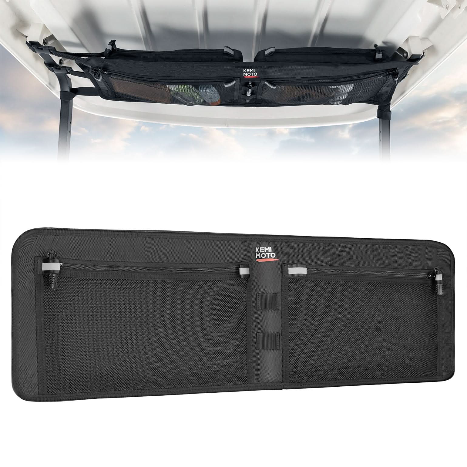 KEMIMOTO Borsa Sottotetto Golf Cart Club Car 4 Tasche