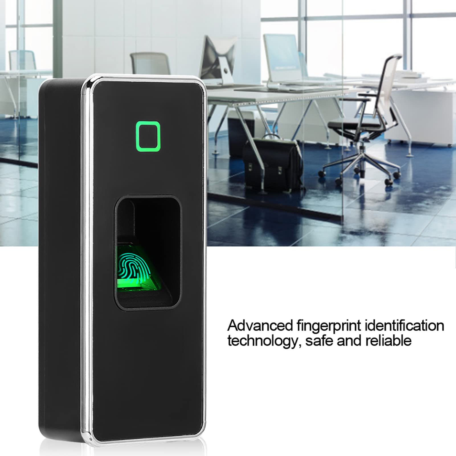 Kuuleyn Controller Accessi RFID Impronte Tastiera Controllo Accessi Metallo