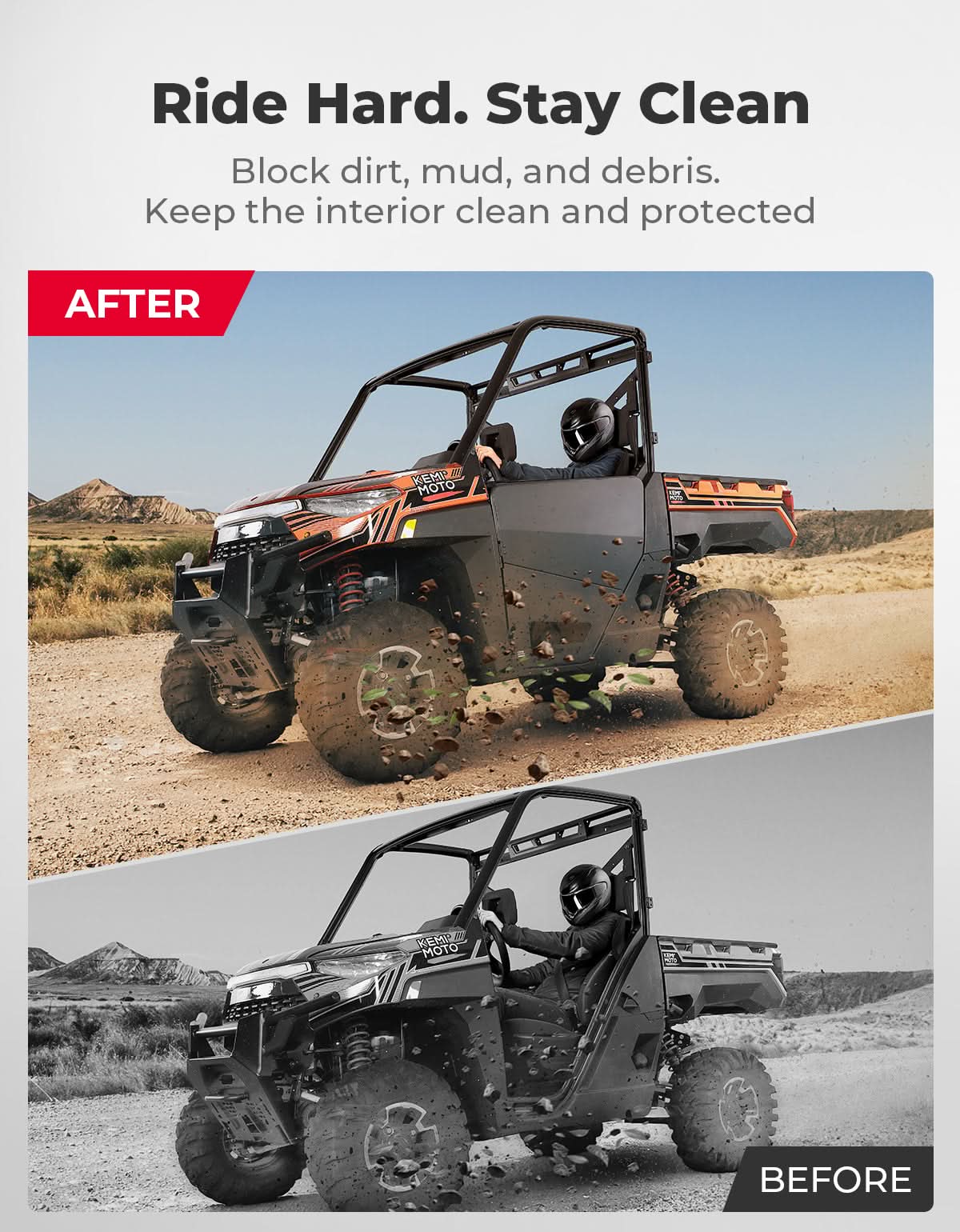 KEMIMOTO Ranger XP 1000 mezze porte alluminio