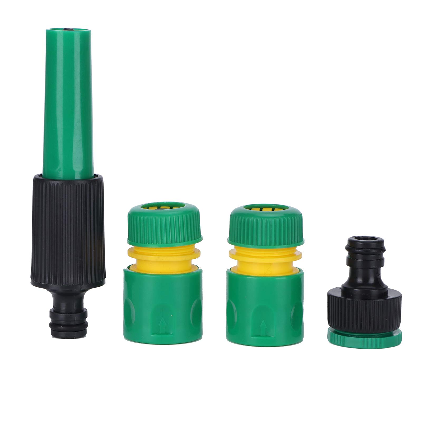 Kuuleyn Raccordo Rapido Tubo G1/2 2 Pezzi Innesto ABS Tenuta