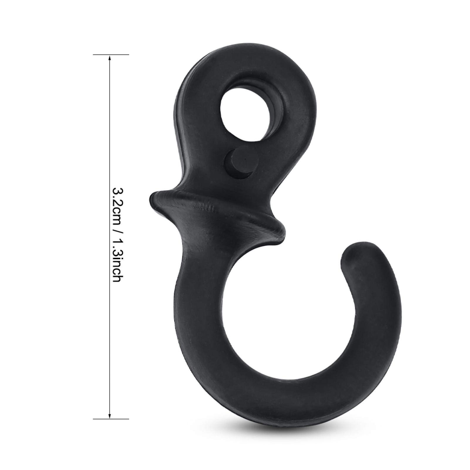 Kuuleyn Monkey Tails Silenziatore Corda Arco Nero 4 Pezzi