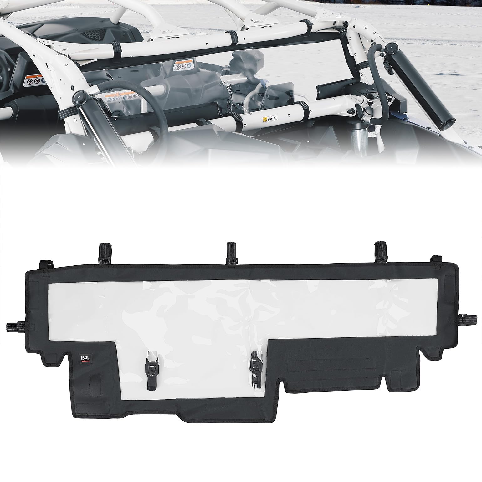 KEMIMOTO Lunotto posteriore morbido Maverick X3 PVC