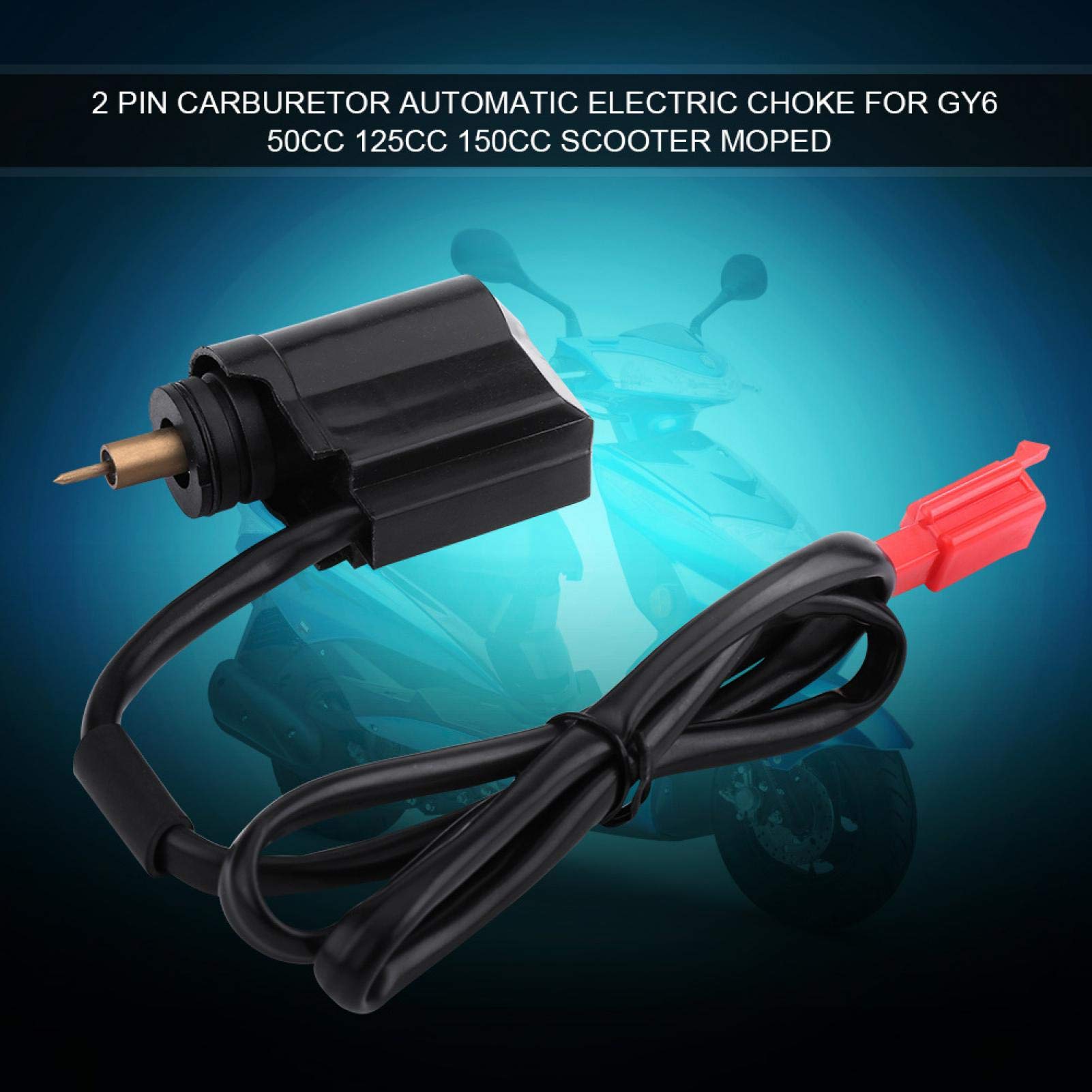 Kuuleyn Starter automatico carburatore GY6 2 pin 50-150cc ABS