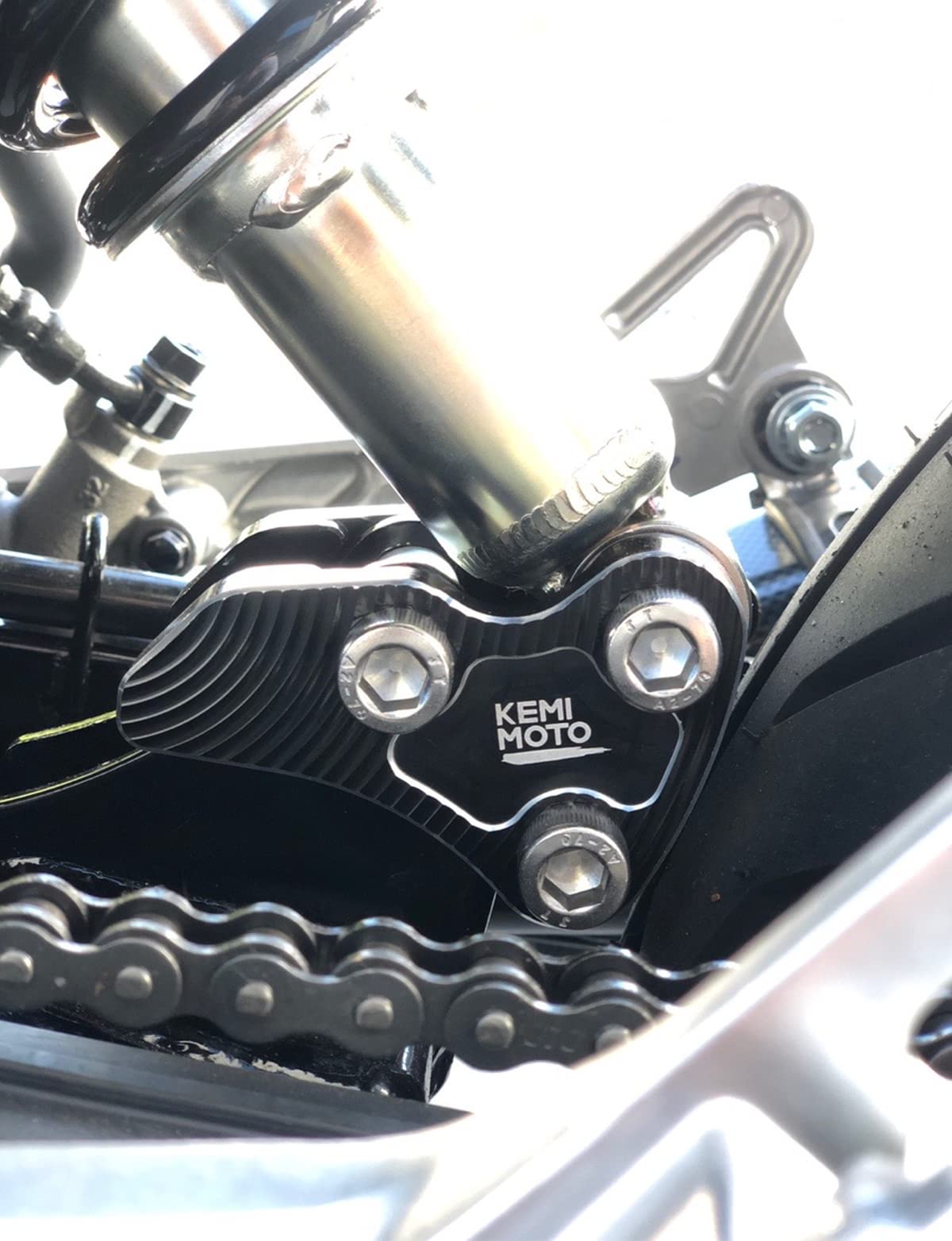 KEMIMOTO Kit Abbassamento Grom MSX125 Ammortizzatore 63mm