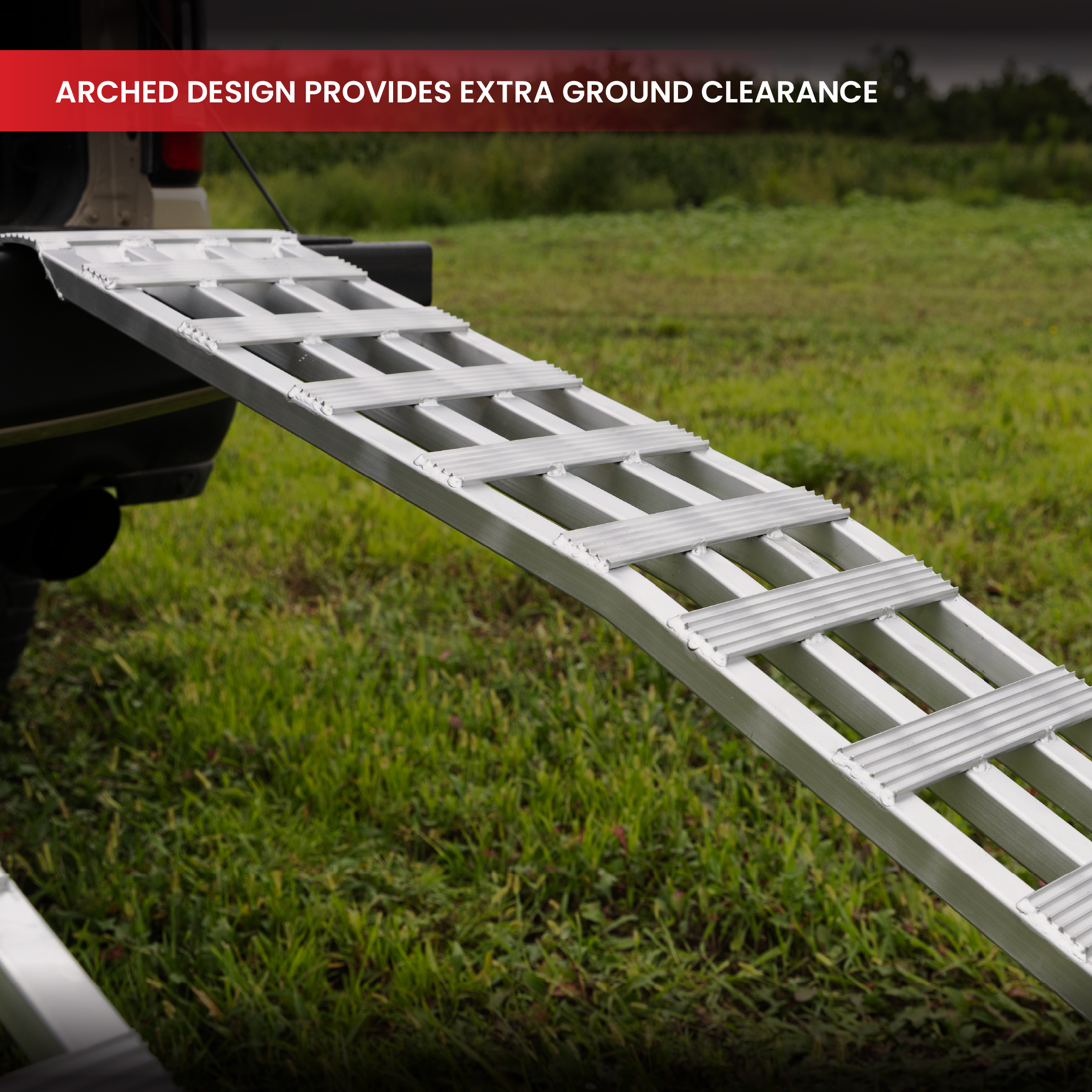 GEN-Y Hitch Aluminum Arched Ramps rampe moto ATV