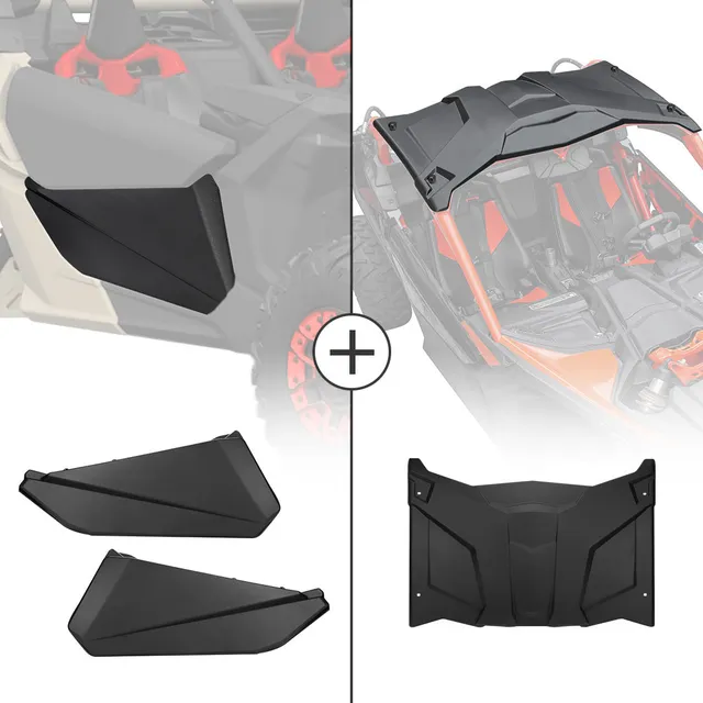 Kemimoto Maverick X3 portiere basse + tetto rigido
