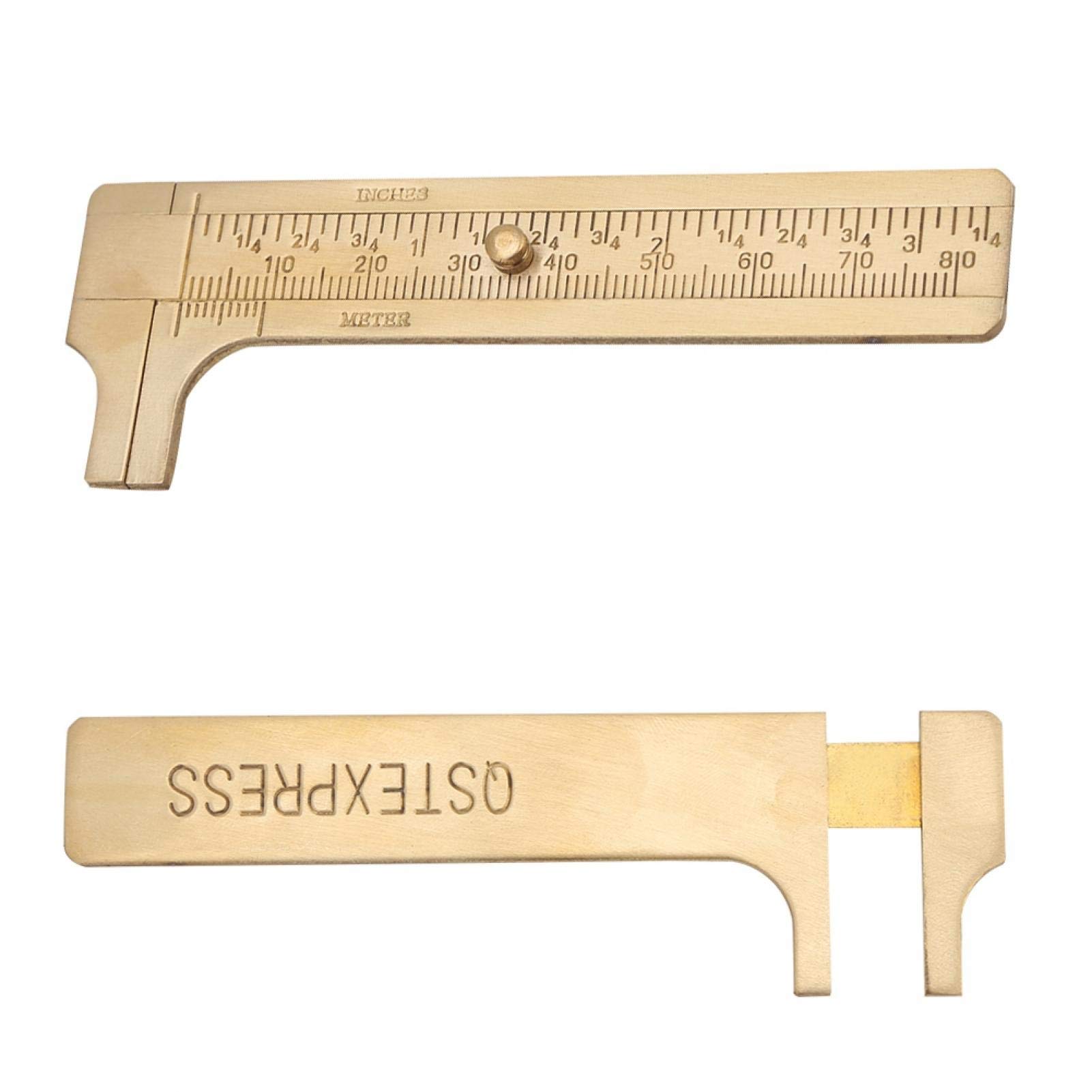 Kuuleyn Calibro a Corsoio 80 mm Ottone mm/pollici