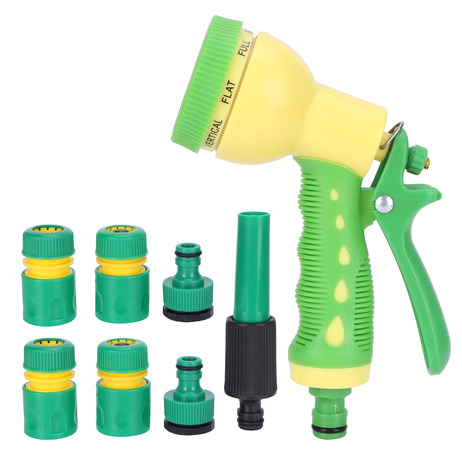Kuuleyn Pistola Irrigazione Giardino 8 Getti Lancia Alta Pressione