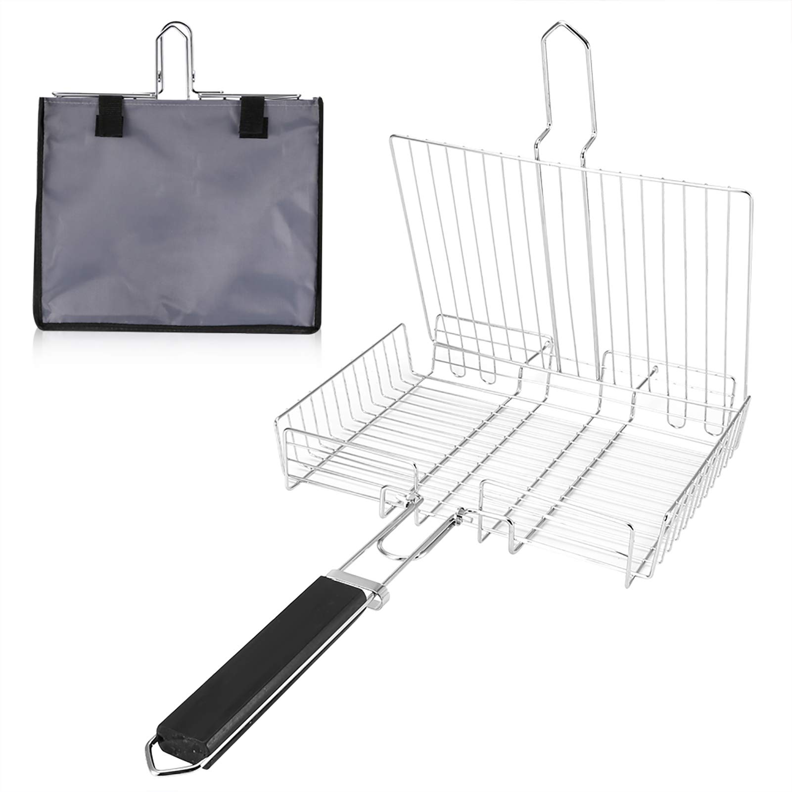 Kuuleyn Griglia Barbecue Pesce Verdure 645 mm Legno