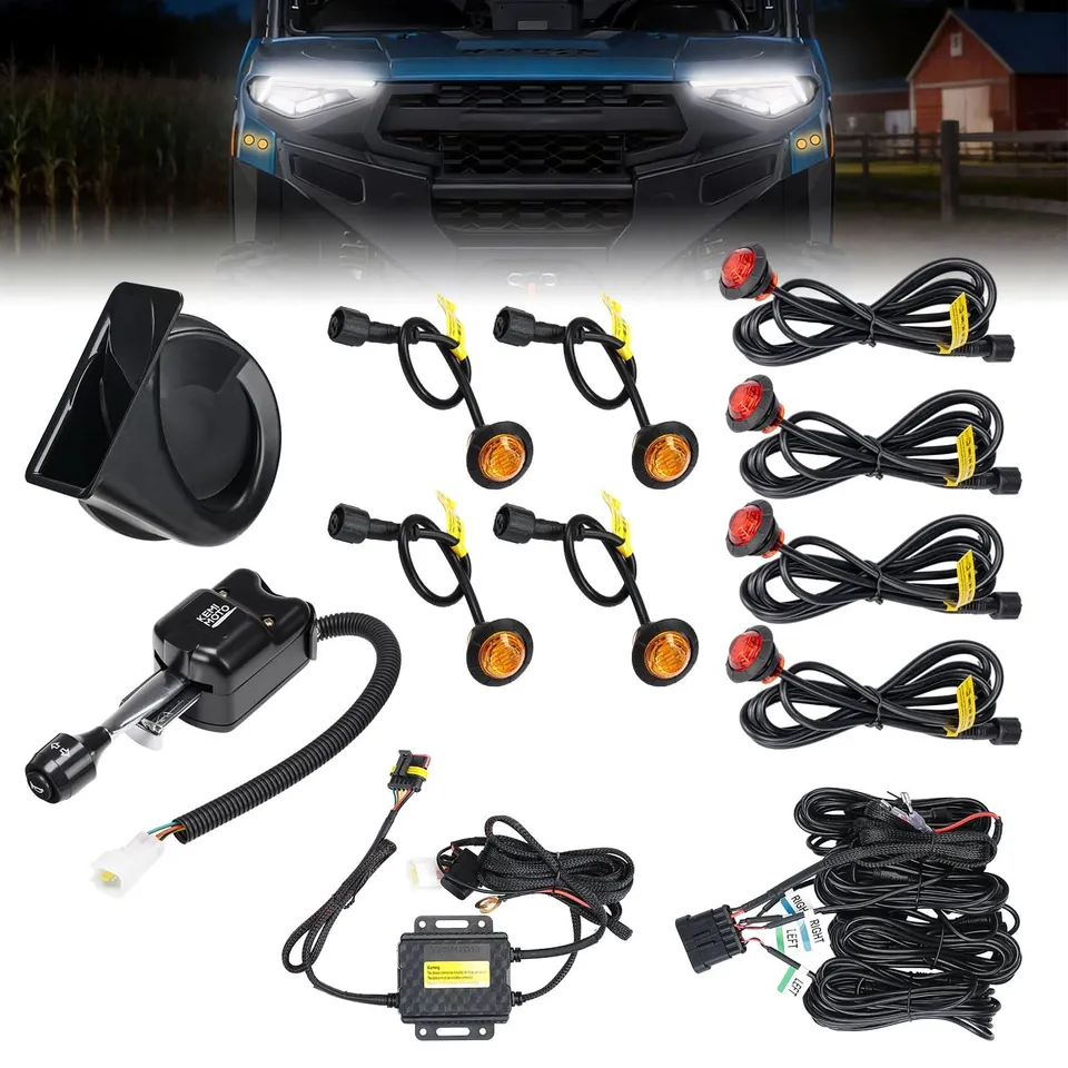 KEMIMOTO Kit frecce UTV ATV universale con clacson 110 dB