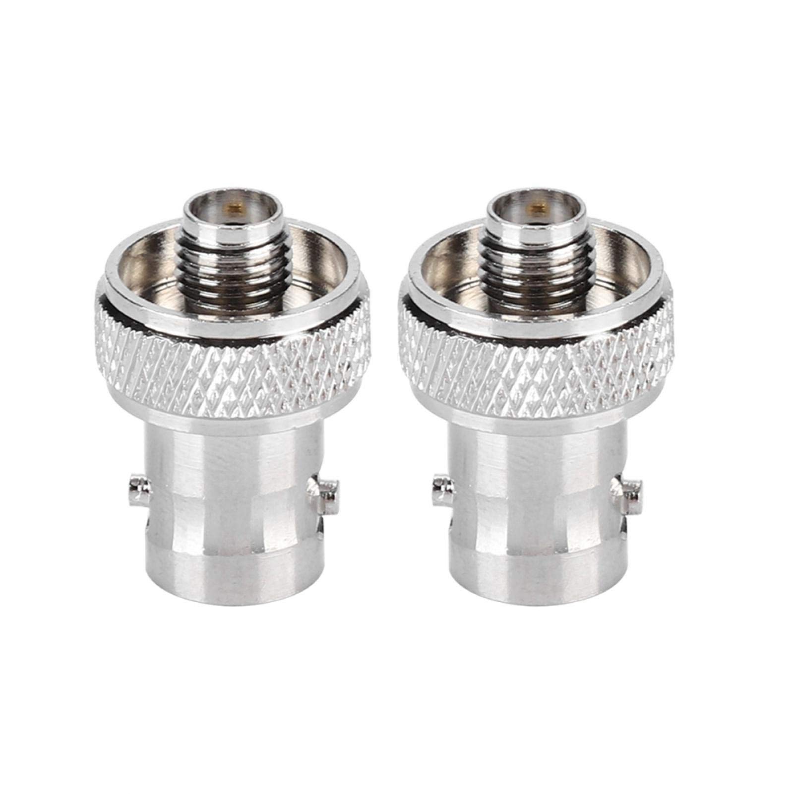 Kuuleyn Adattatore SMA Femmina-BNC Femmina 2 Pezzi 50 Ohm