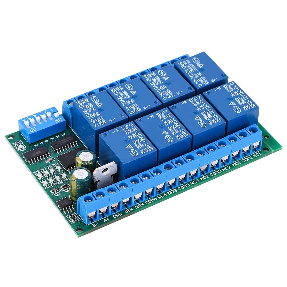 Kuuleyn RS485 modulo relè 8 canali 12V