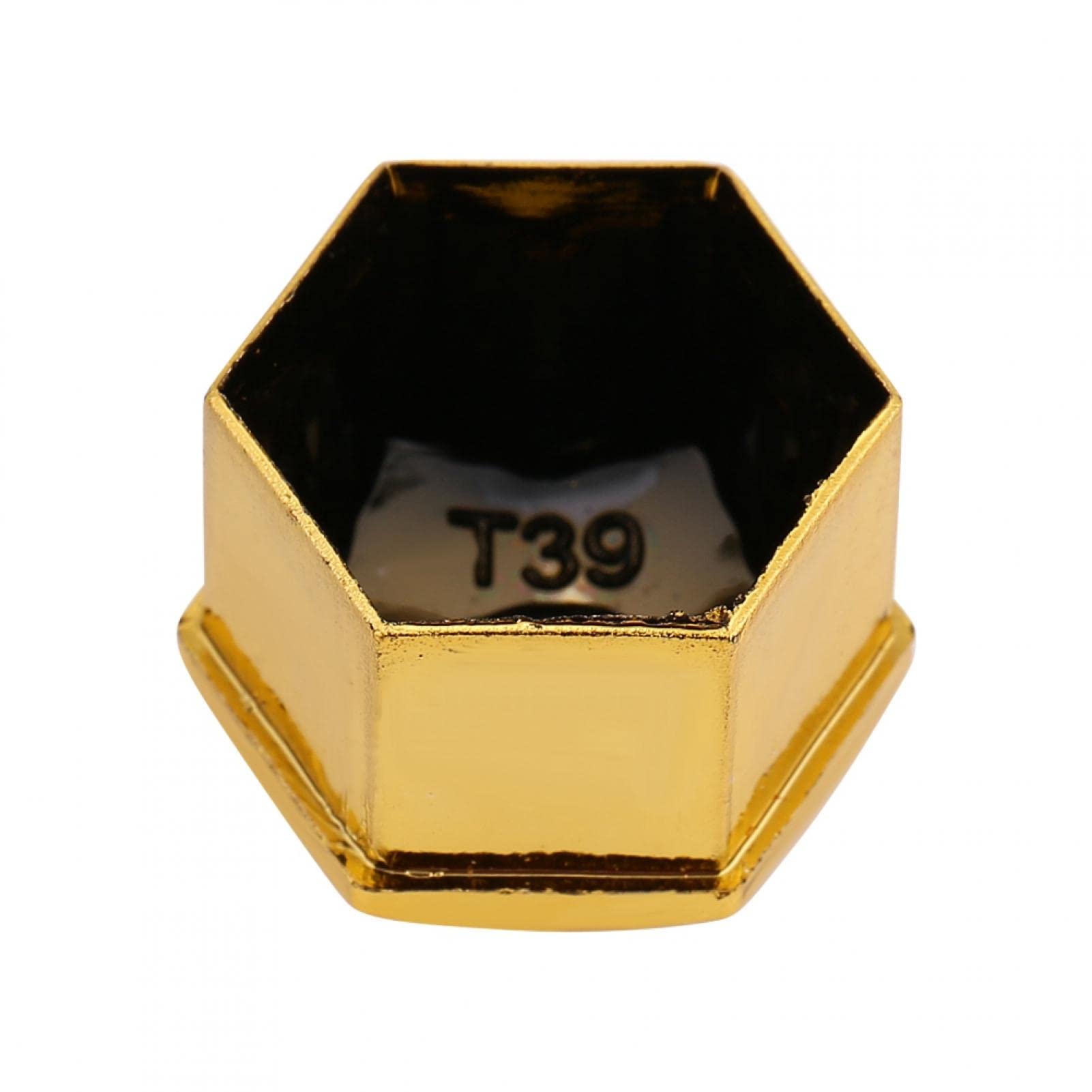 Kuuleyn copridadi ruota 17 mm oro 20 pezzi plastica