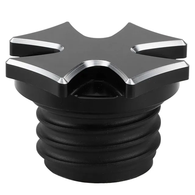 Kuuleyn tappo serbatoio moto alluminio nero universale