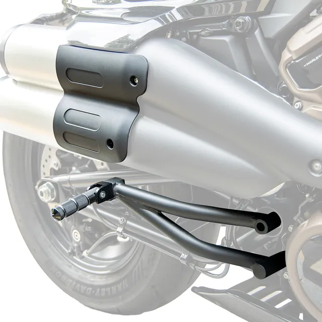 KEMIMOTO Sportster S 1250 pedane passeggero nere kit