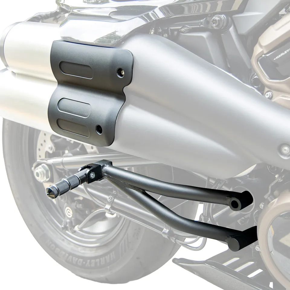 KEMIMOTO Sportster S 1250 pedane passeggero nere kit