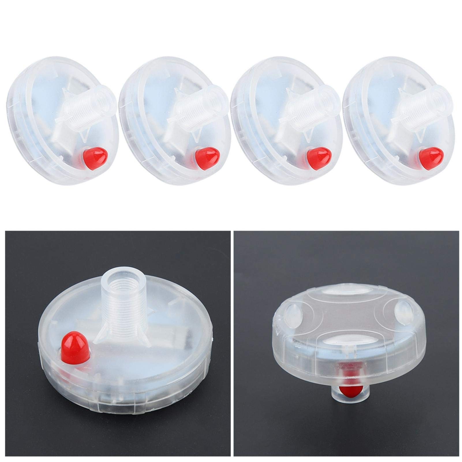 Kuuleyn tappi valvola LED solari ruota auto moto bici 4 pezzi