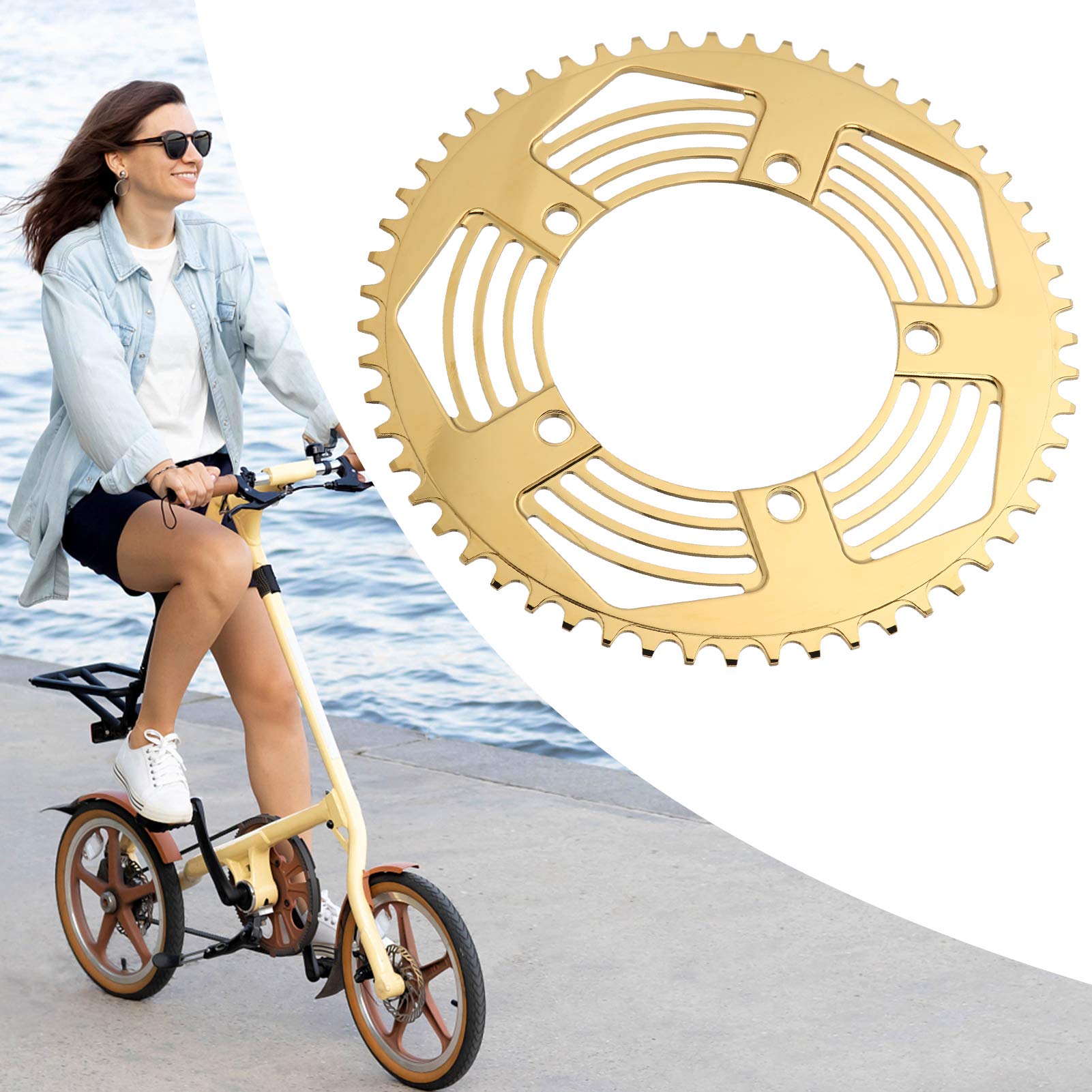 Kuuleyn Corona Bici Singola 56 Denti Alluminio